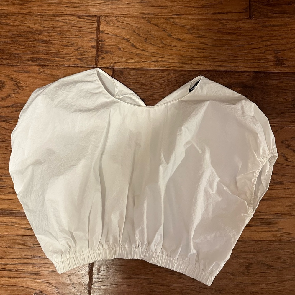 Zara bubble top